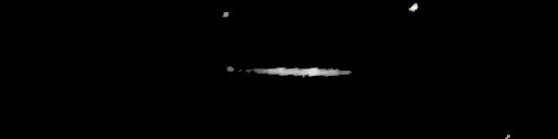 Processed fireball image