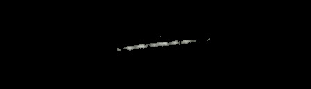 Processed fireball image