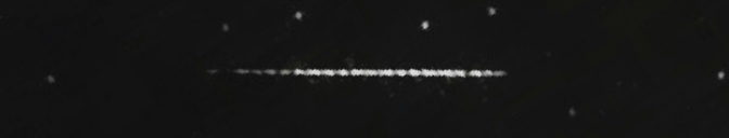 Unprocessed fireball image