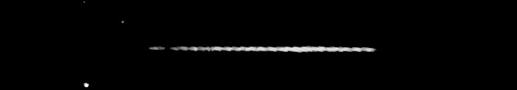 Processed fireball image