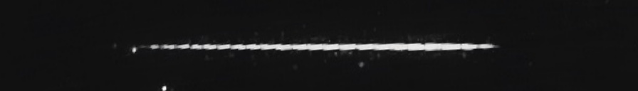 Unprocessed fireball image