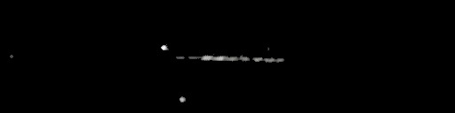 Processed fireball image