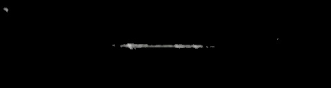 Processed fireball image