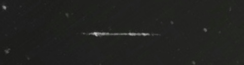 Unprocessed fireball image