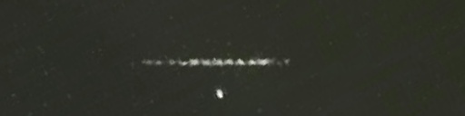 Unprocessed fireball image