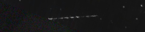 Unprocessed fireball image