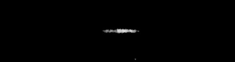 Processed fireball image