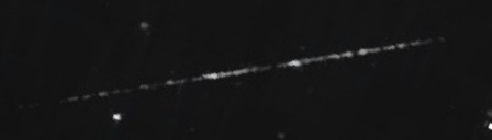 Unprocessed fireball image