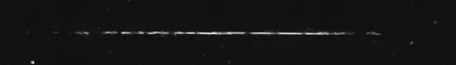 Unprocessed fireball image