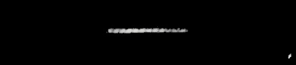 Processed fireball image