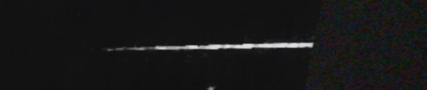 Unprocessed fireball image