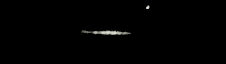 Processed fireball image