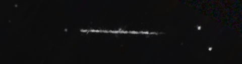 Unprocessed fireball image