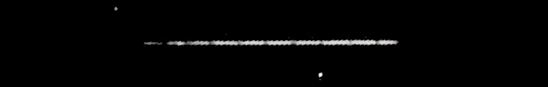 Processed fireball image