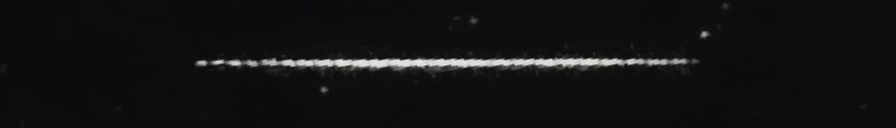 Unprocessed fireball image