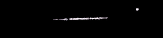 Processed fireball image