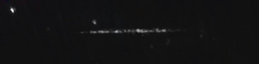 Unprocessed fireball image