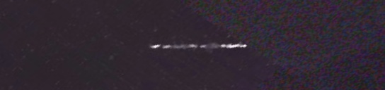 Unprocessed fireball image