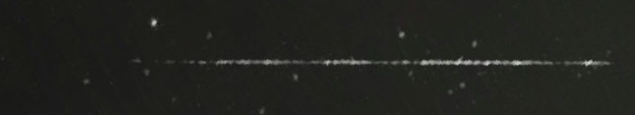 Unprocessed fireball image