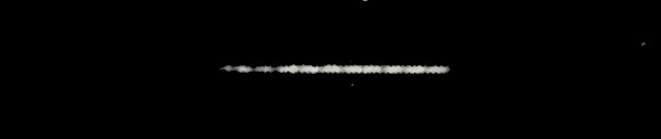 Processed fireball image