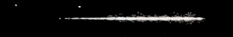 Processed fireball image