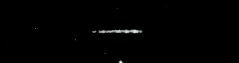 Processed fireball image