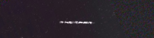 Unprocessed fireball image