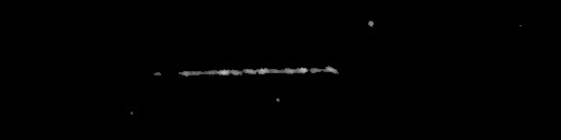 Processed fireball image