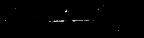 Processed fireball image