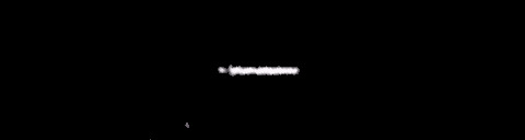 Processed fireball image