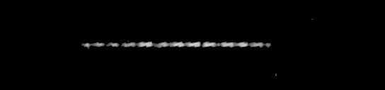 Processed fireball image