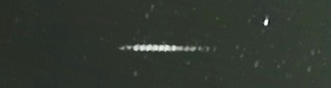 Unprocessed fireball image