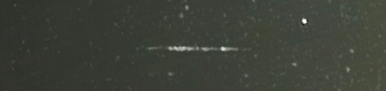 Unprocessed fireball image