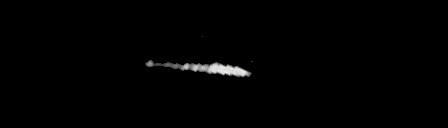 Processed fireball image
