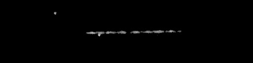 Processed fireball image