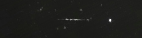 Unprocessed fireball image