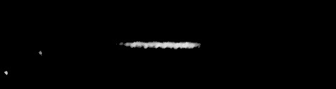 Processed fireball image