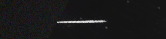 Unprocessed fireball image