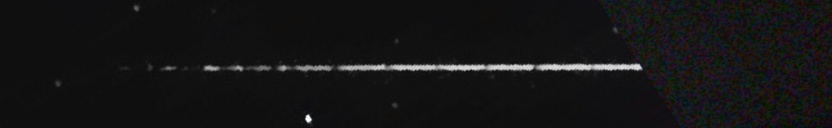 Unprocessed fireball image