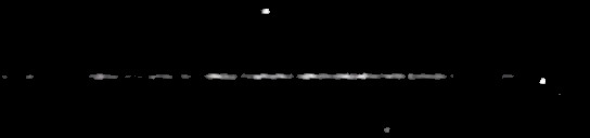 Processed fireball image