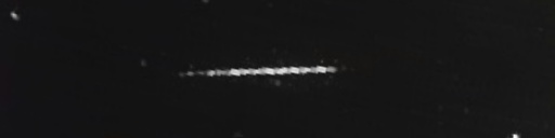 Unprocessed fireball image