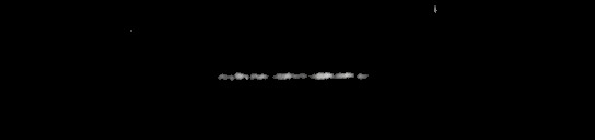 Processed fireball image