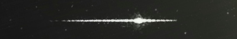 Unprocessed fireball image
