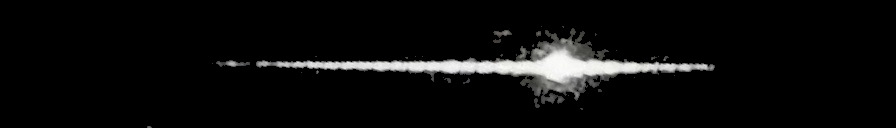 Processed fireball image