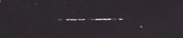 Unprocessed fireball image