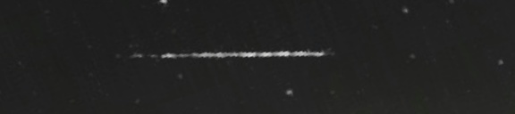 Unprocessed fireball image