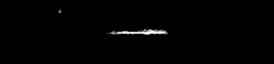 Processed fireball image