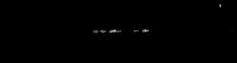 Processed fireball image