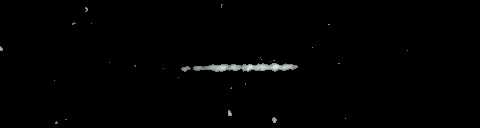 Processed fireball image