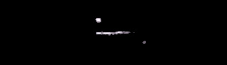 Processed fireball image